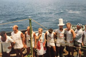 Mír, Rovníkový křest 88, ze Singapuru na Reunion 2