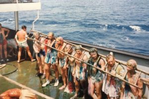 Mír, Rovníkový křest 88, ze Singapuru na Reunion 4