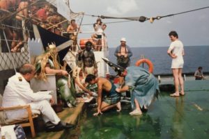 Mír, Rovníkový křest 88, ze Singapuru na Reunion 9